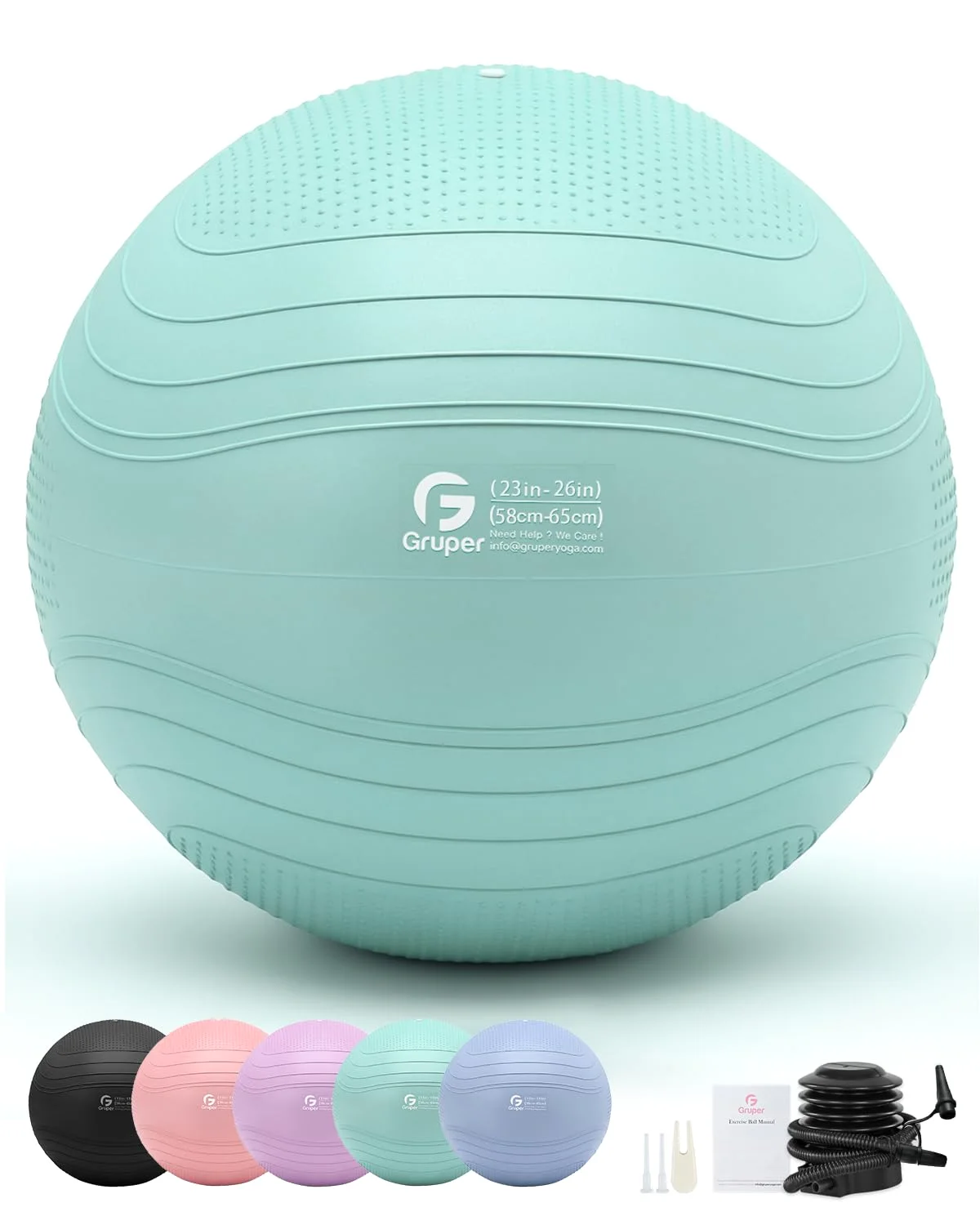 Gruper Anti-Slip Stability Ball
