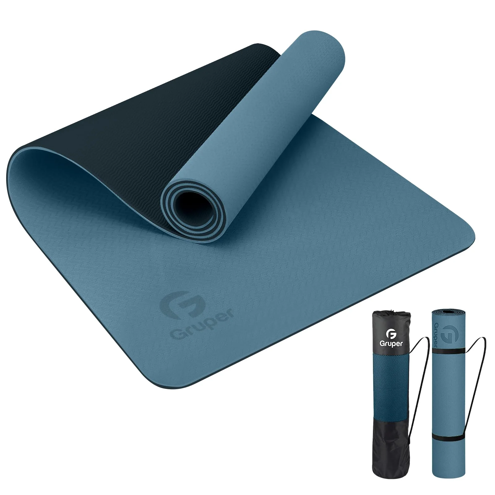 Gruper Two-Tone TPE Yoga Mat